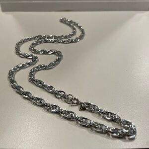 Sara Coventry Faux, Silver Fashion Chain. Super shiny and pretty.